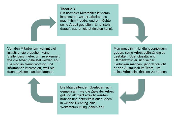 Grafik Kulturmodell Theorie Y